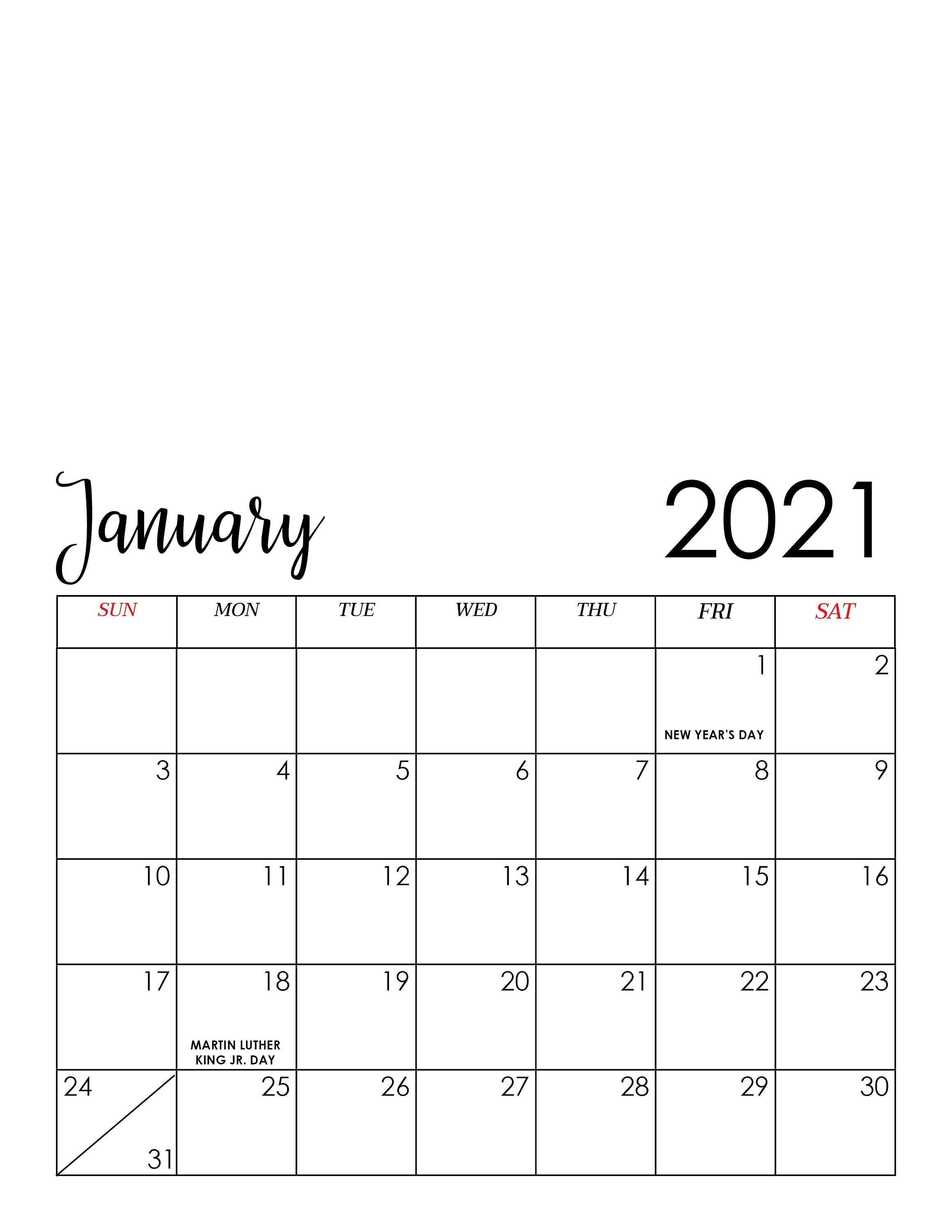 create your own printable calendar