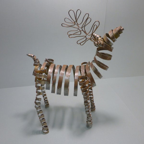 Reindeer Sculpture Etsy