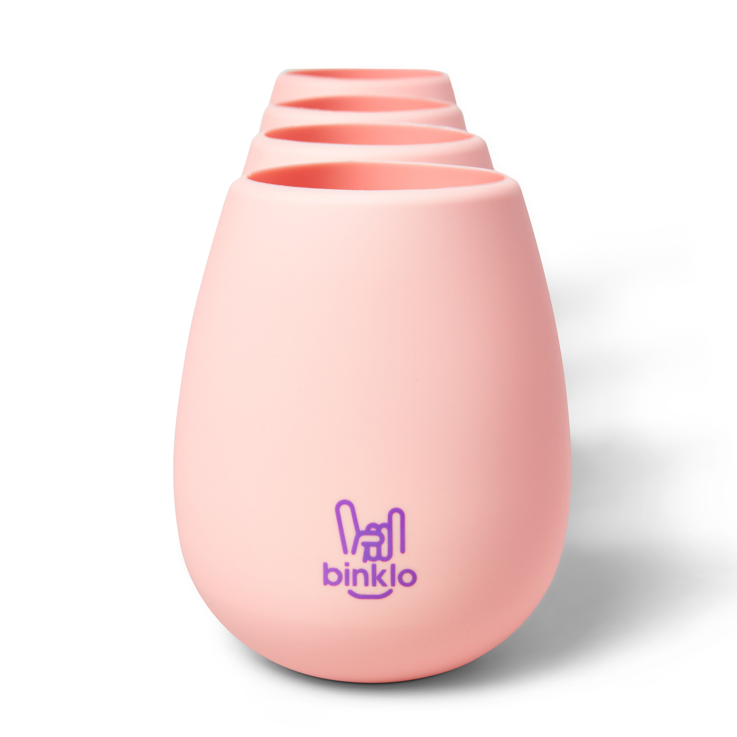 Silicone Wine Glasses Set of 4 Travel Wine Glasses Pink Etsy