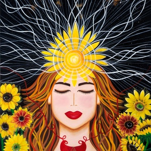 Spiritual Muse Leo, Print