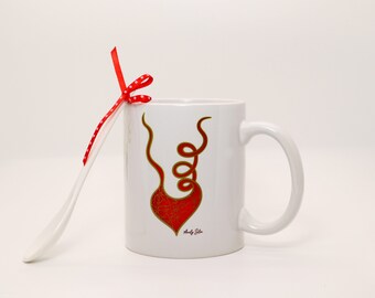 Mug "Corazón Intuición"