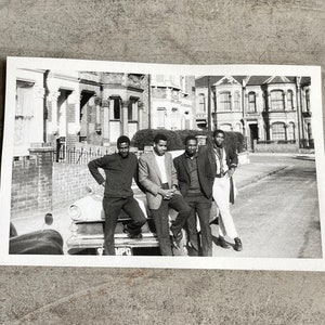 Vintage Black and White Photograph. Smartly Dressed Men. London 1960S. Street Scene. Social History. 1960s