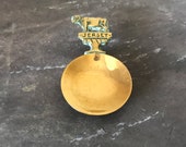 Jersey Vintage brass caddy spoon Kitchenalia Afternoon Tea Collectible Measuring spoon