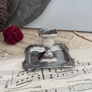 Antique Candle Stick, Vintage Candle Holder, Alter Candle, Photo prop