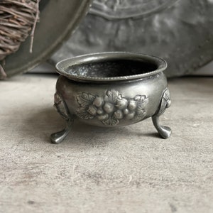 Vintage Pewter Witches Cauldron, Incense Burner, Pagan, Offering Bowl, Magic, Witchcraft, Occult