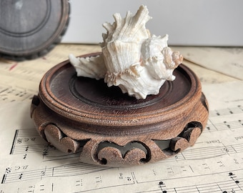 Vintage Chinese Carved Wooden Stands. Display for Curios