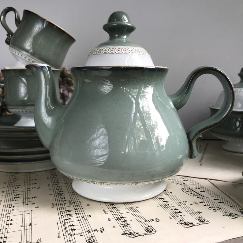 Vintage Denby Venice Tea Set. Teapot Cream Jug. Sugar Bowl Etsy UK