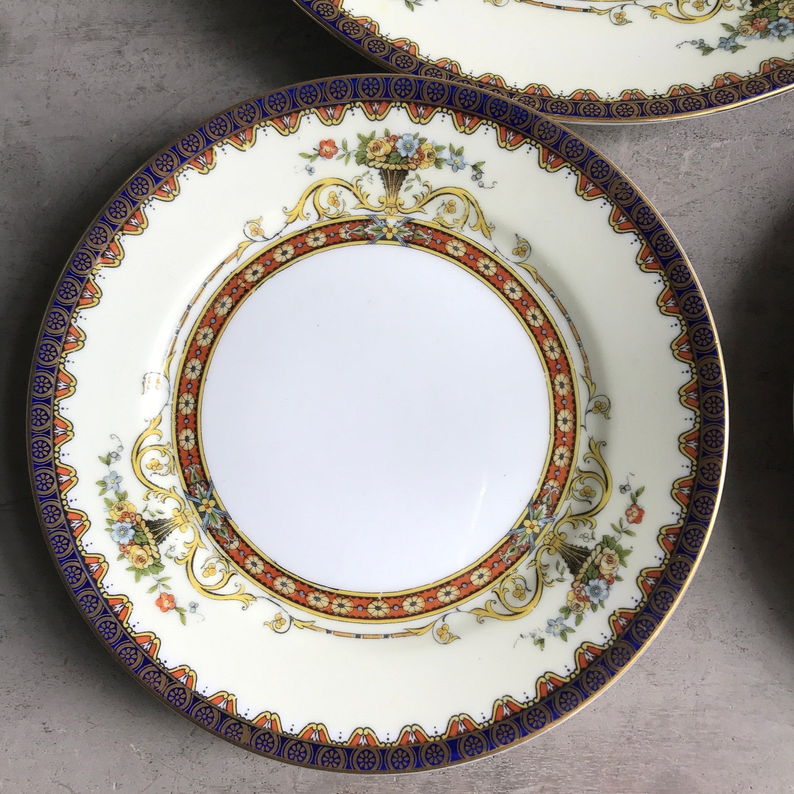 Vintage Kokura China Afternoon Tea Set. Set of 3 Cups and Etsy UK