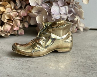 brass boot shoes