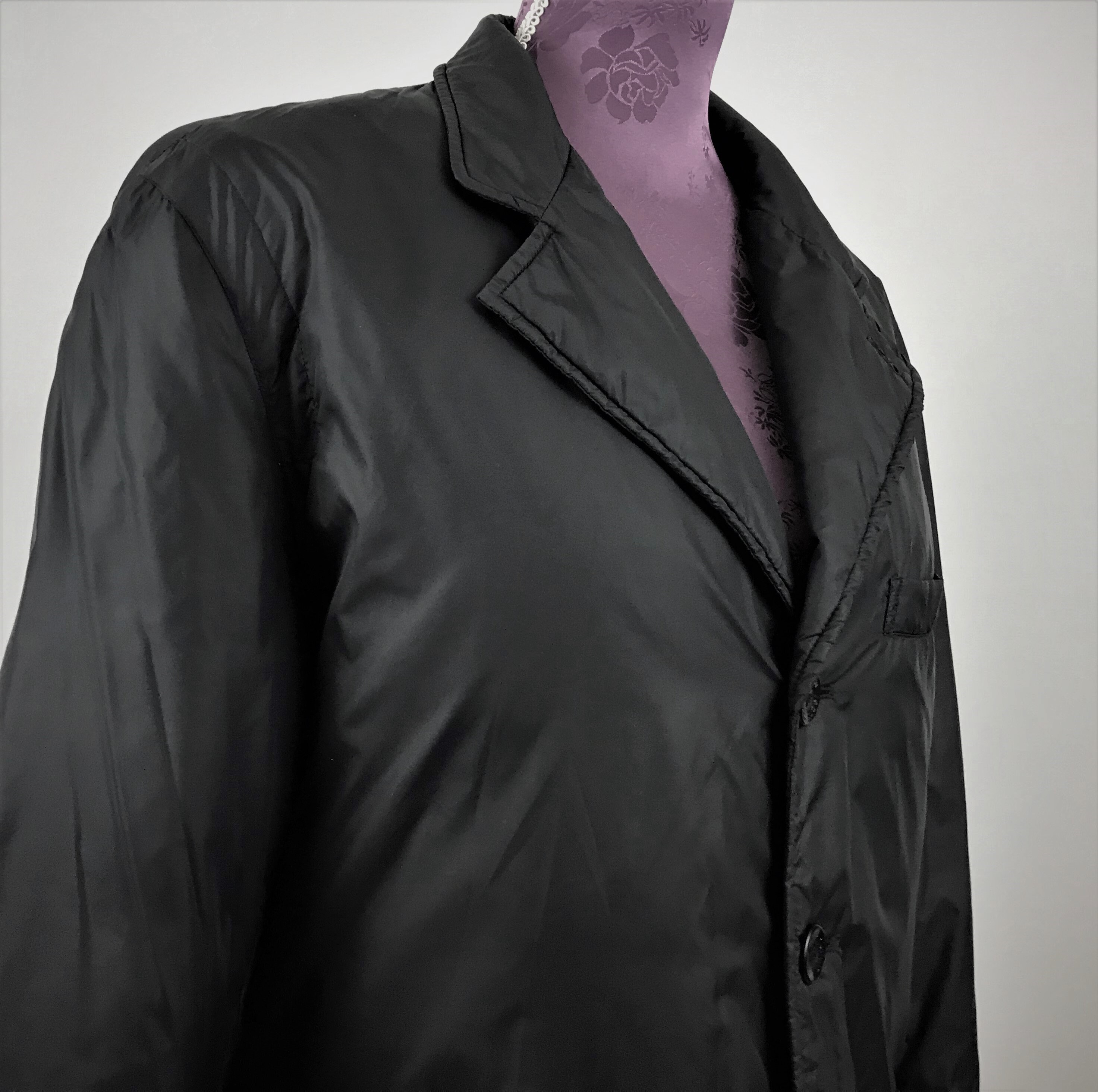 Calvin Klein Mens Down Puffer Jacket Black Medium Size Lightweight 