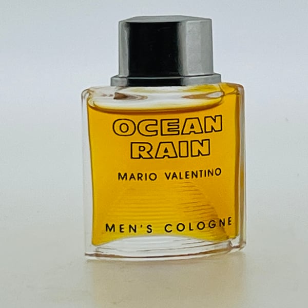 Ocean Rain for Men Mario Valentino 1990 COLOGNE miniature 5 ml