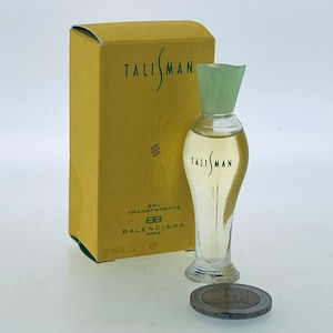 Vintage MINIATUR, Talisman, Balenciaga 1996 EAU TRANSPARENTE 5 ml