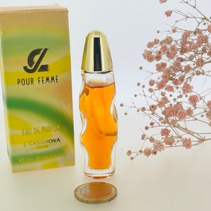 vintage JC pour Femme par J. Casanova (1996) (eau de parfum) 10 ml miniature