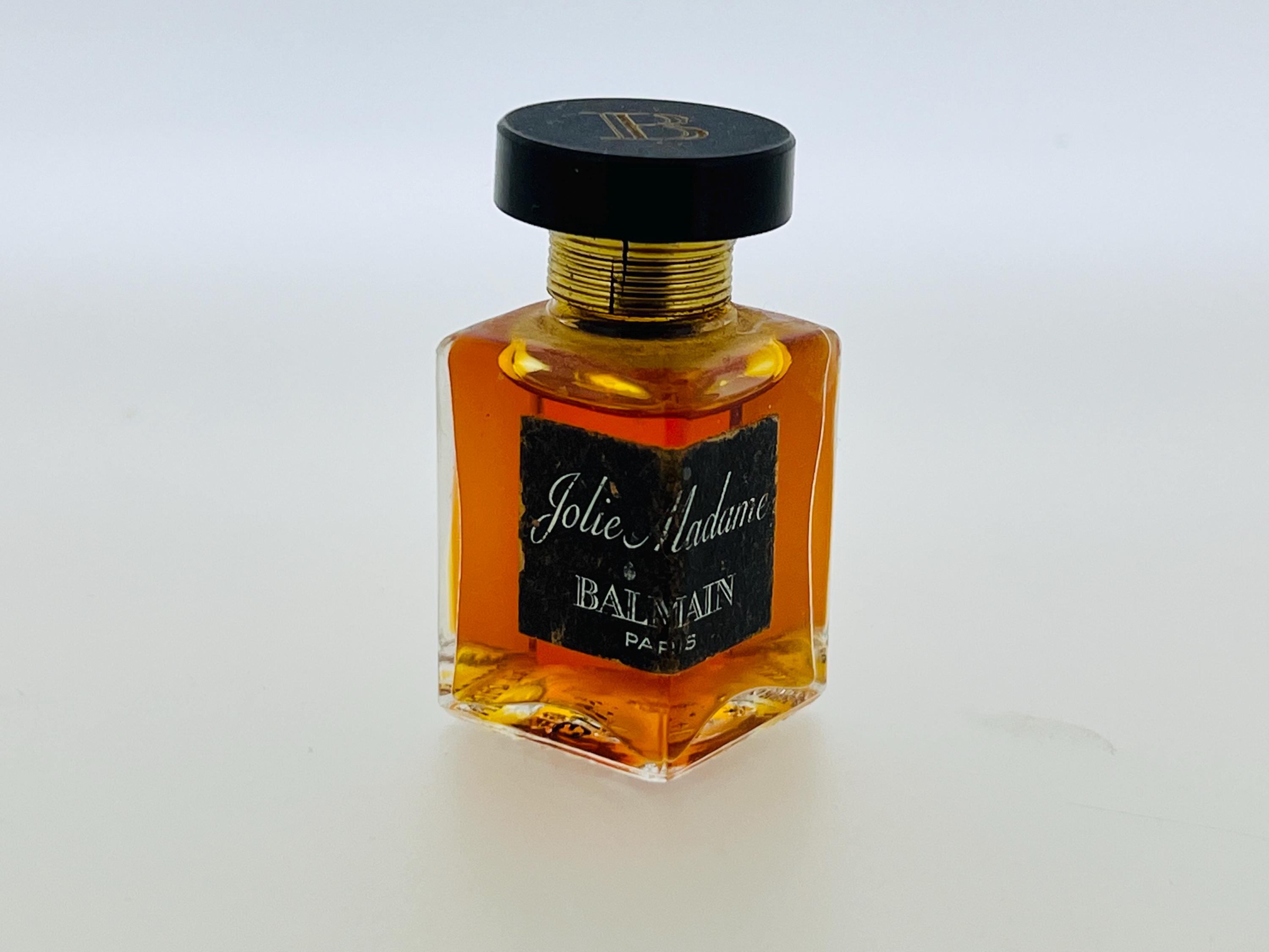 ヴィンテージ バルマン 香水 – 8 ml (ミニチュア) – 女性用レザー 