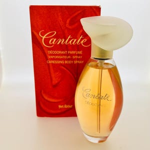 vintage Cantate Cantata Yves Rocher 1995 Déodorant parfum 75 ml
