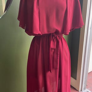 Vintage red dress