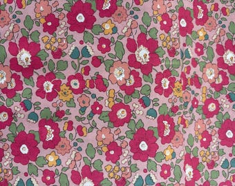 Liberty of London Tana Lawn Betsy blue sparkle