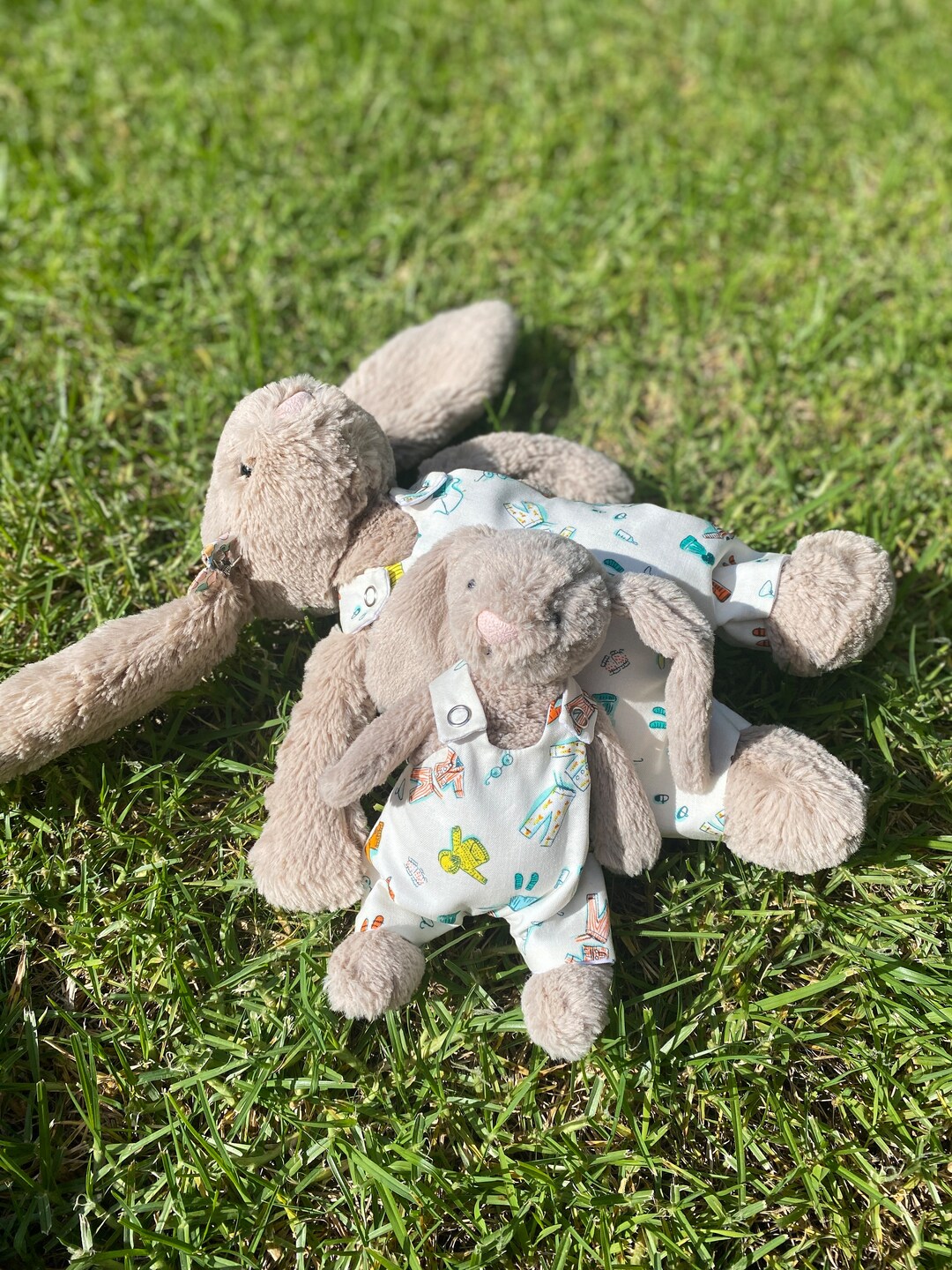 Jellycat Rabbit Romper Small Jellycat Bunny 18cm Jellycat Etsy Australia