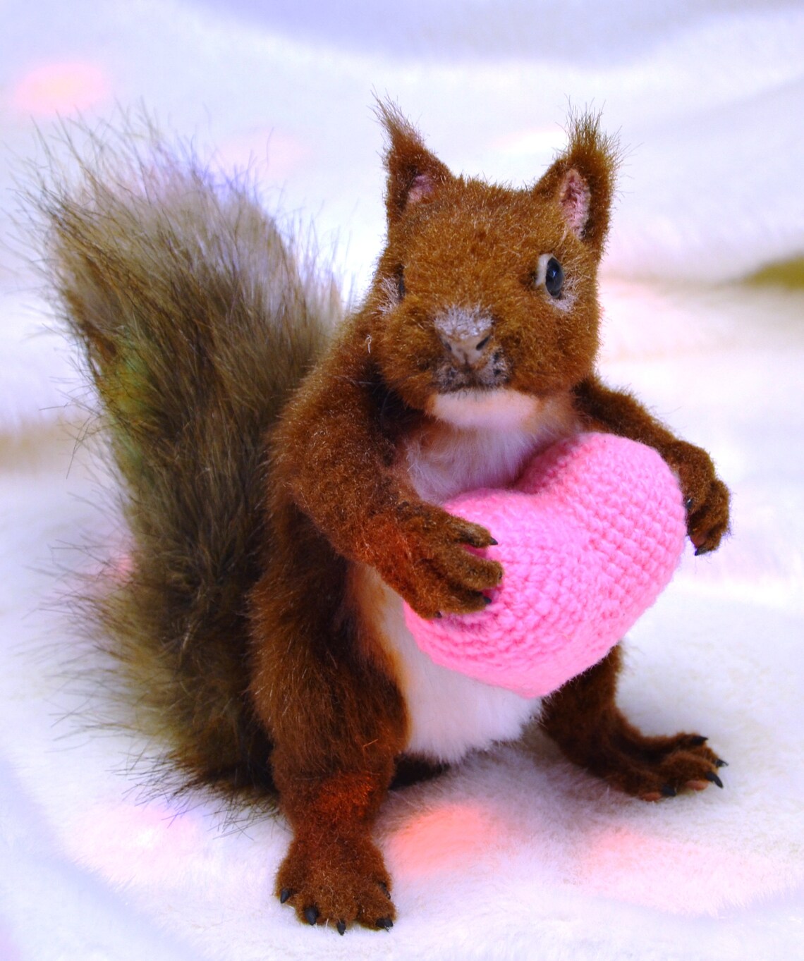 Realistic plush toy Squirrel. Etsy