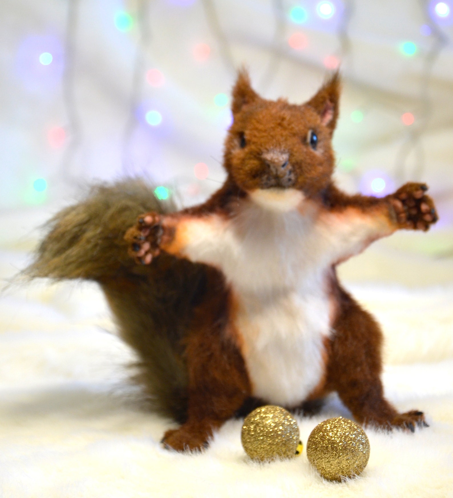 Realistic plush toy Squirrel. | Etsy
