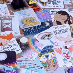 Oracle Deck Pure & Toxic Hearts  Emotions. Patterns. Karma. Integration