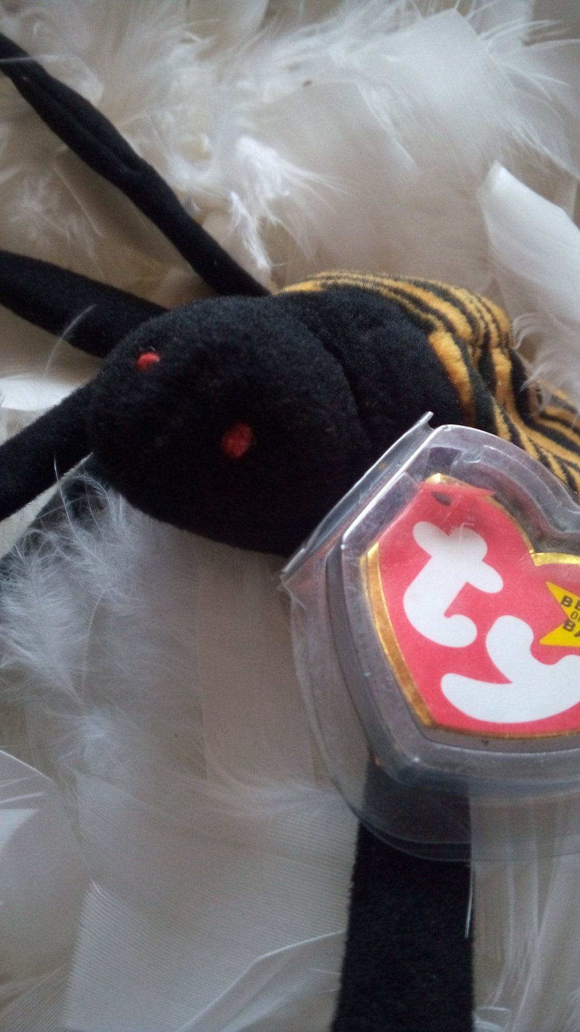 Rare TY Beanie Baby Spinner Vintage Collectible Toy Red Star - Etsy