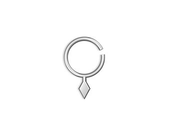 Septum Piercing, Unique septum rings, silver septum rings, cool septum ring, Septum nose ring, Septum jewelry, Septum Rings, small septum
