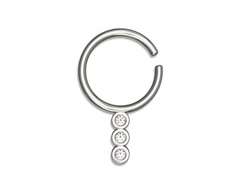 Septum Piercing, Unique septum rings, silver septum rings, cool septum ring, Septum nose ring, Septum jewelry, Septum Rings, small septum