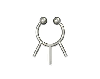 Septum Piercing, Unique septum rings, silver septum rings, cool septum ring, Septum nose ring, Septum jewelry, Septum Rings, small septum