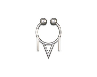 Septum Piercing, Unique septum rings, silver septum rings, cool septum ring, Septum nose ring, Septum jewelry, Septum Rings, small septum