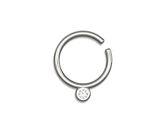 Septum Piercing, Unique septum rings, silver septum rings, cool septum ring, Septum nose ring, Septum jewelry, Septum Rings, small septum