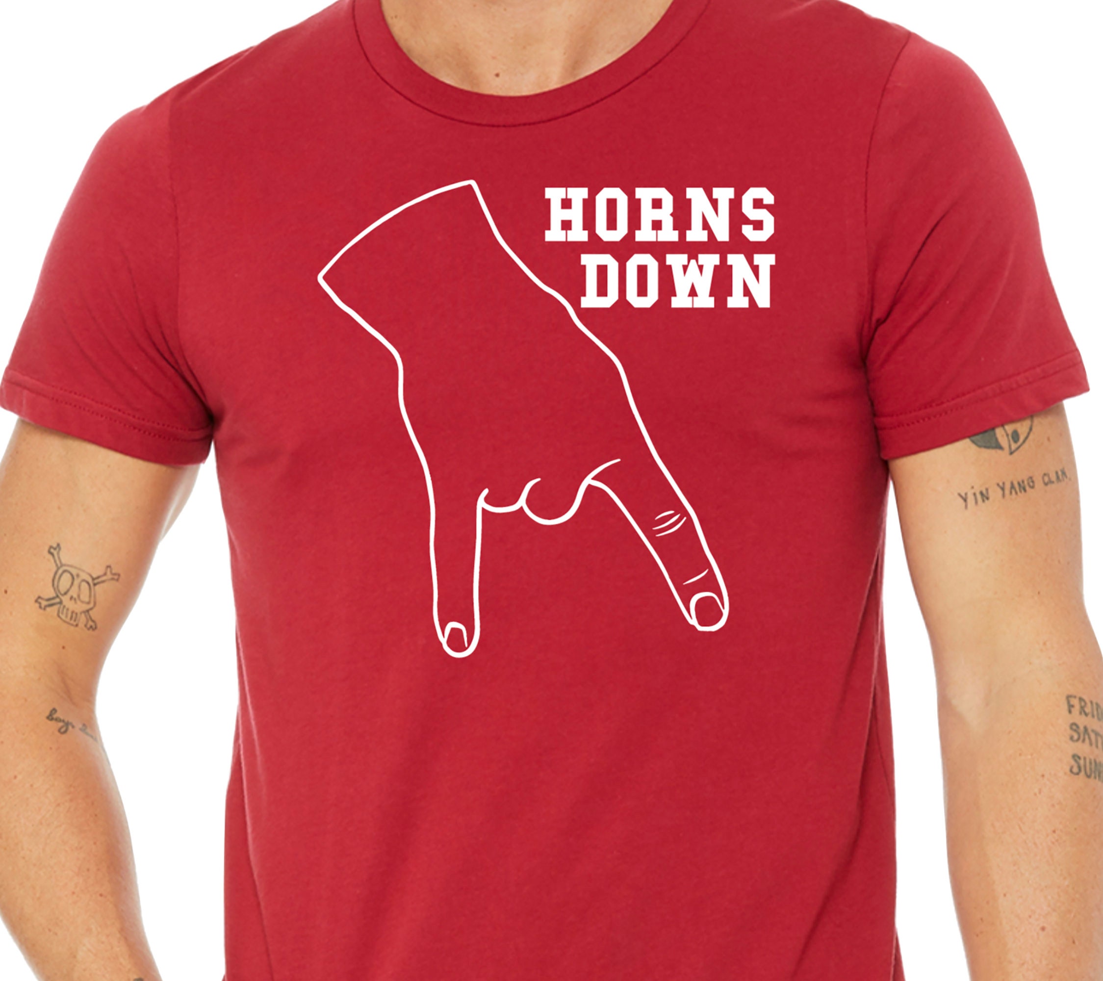 Horns Down SVG Cricut Air Pod Decal Clipart Oklahoma Sooners Football