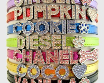 personalized bling dog collars