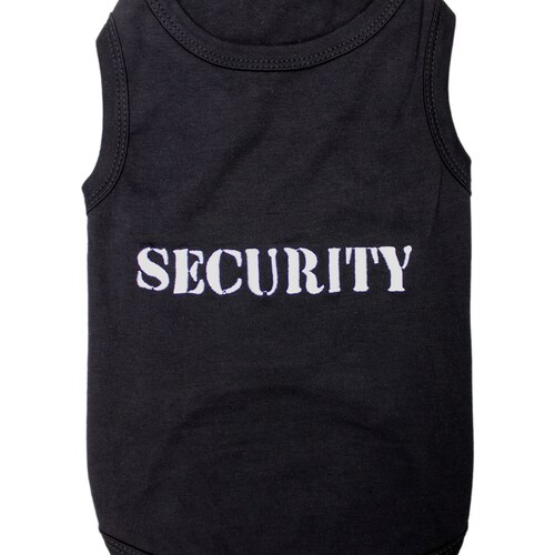 Security Dog Tshirt for Dogs Cats Pets Clothes Tank Top Tees Etsy