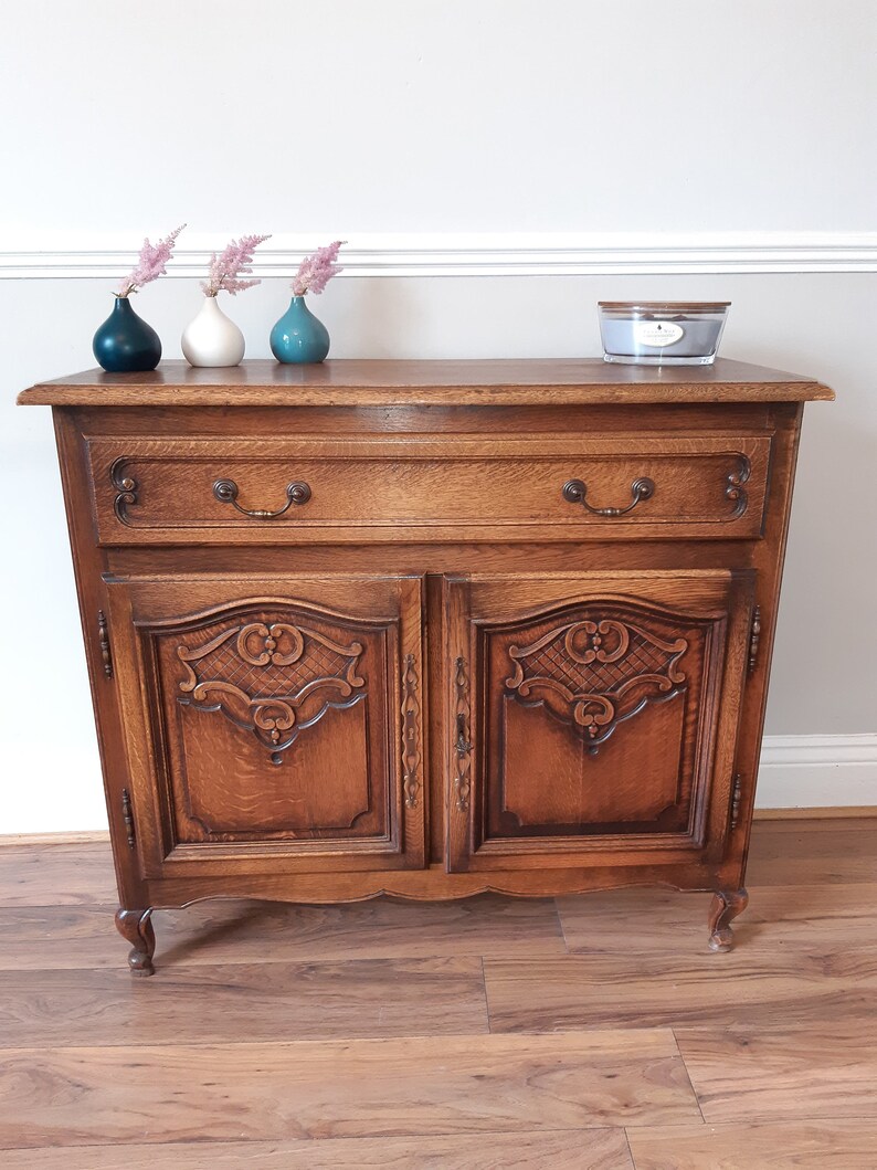 French Style Oak Sideboard Etsy