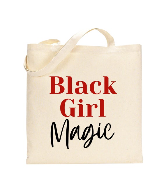 Personalized Teacher Tote | Vinyl Printed | Welcome Bags | Bridal Favors | Black Girl Magic | Machine Washable Il_570xn