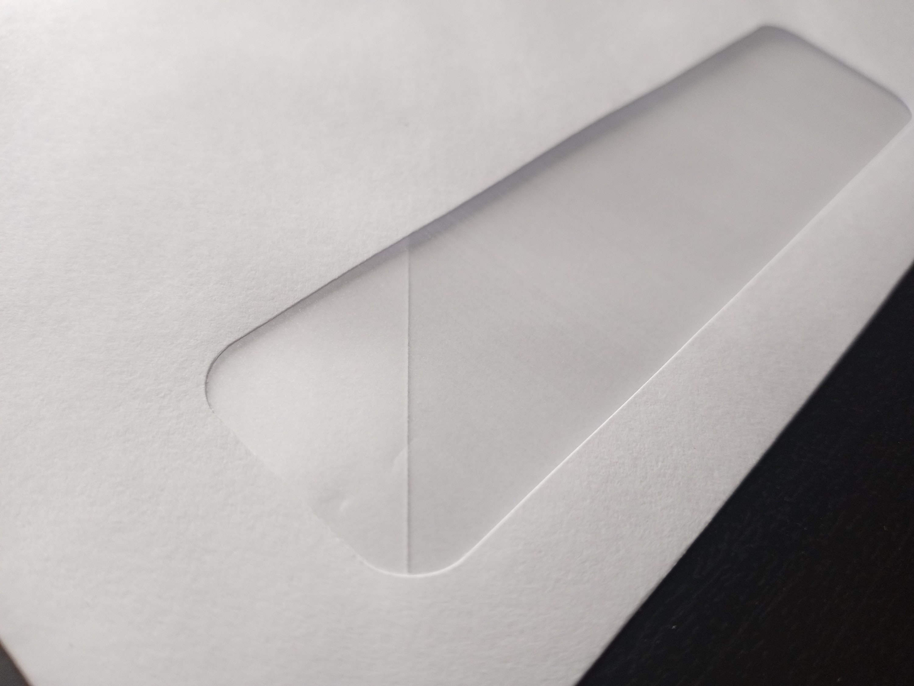 10 Bright White Window Envelopes 6x9 Inches Open Side for Etsy