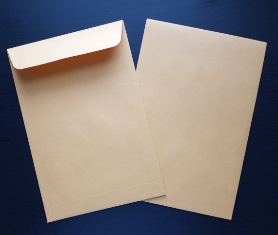 Kraft Catalog Envelopes, No. #1 3/4 Open End Jumbo Mailers, Size: 6 1/2 x 9 1/2 inches, Premium Enclosures Il_570xn