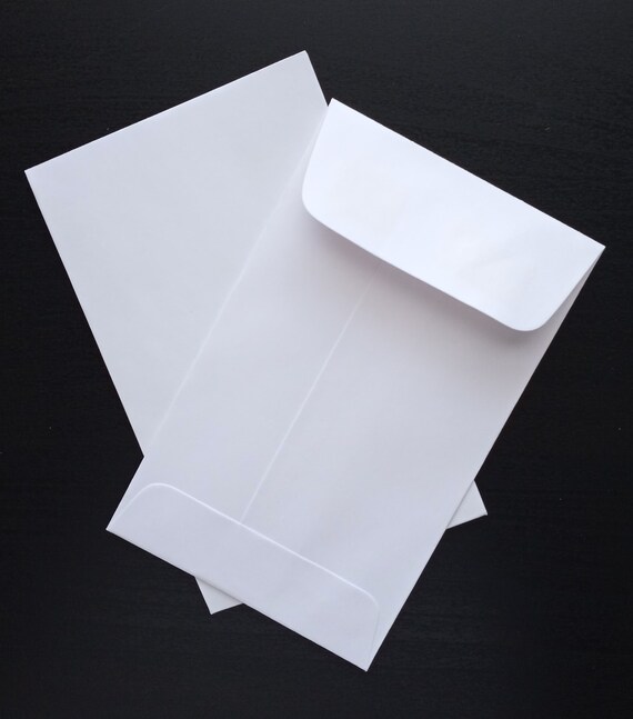 Cute Coin Envelope, No. 1 Catalog Bright White Paper, 2 1/4 x 3 1/2, Gummed Seal, Key Storage 2x3 Jewelry Pack Il_570xn