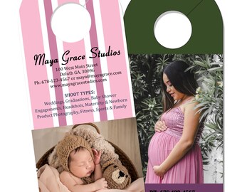 Spa Tags Business Promotional Products Printed Tags Door Hangers Customized Door Hanger