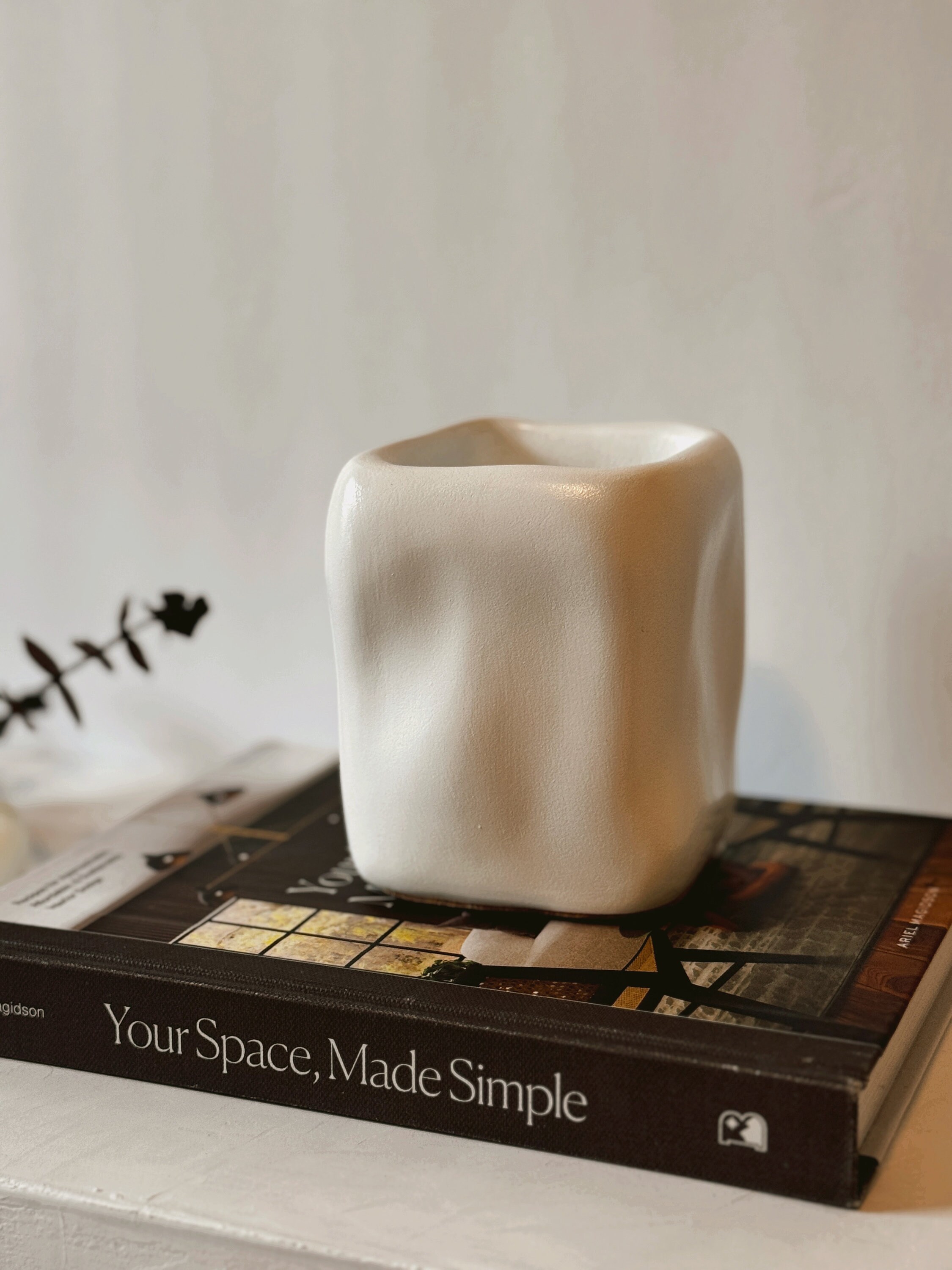 Modern Flower Vase, Organic Modern Vase, Handcrafted Flower Vase ...