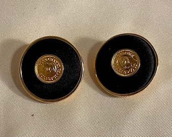 Set of 2 Vintage Chanel Buttons From the 90s - Etsy