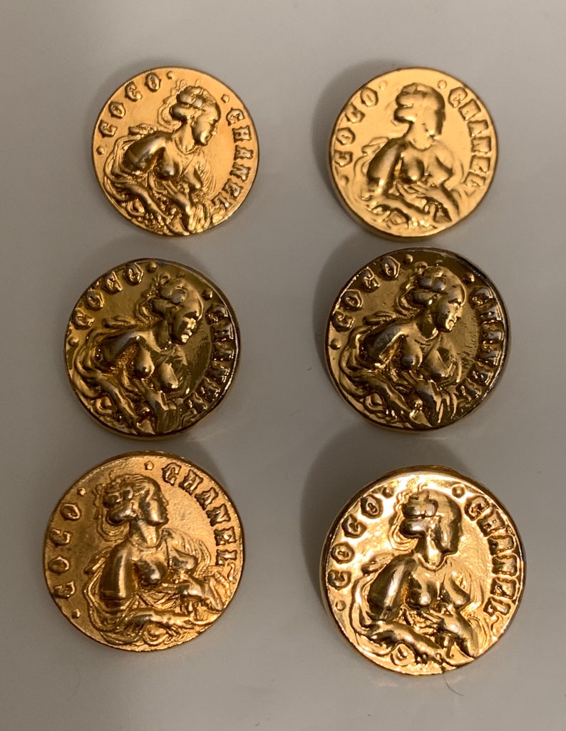 coco chanel buttons