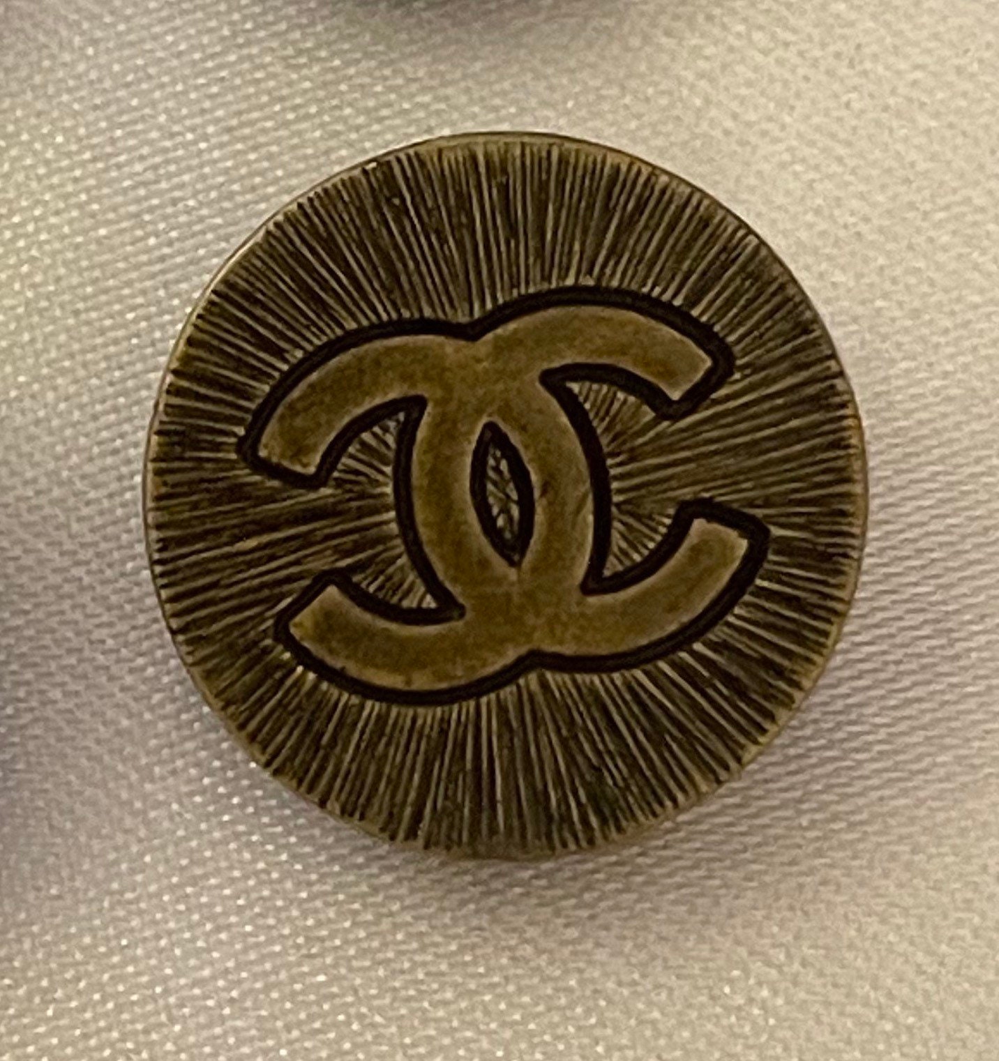4 Vintage Chanel Buttons 2000s 