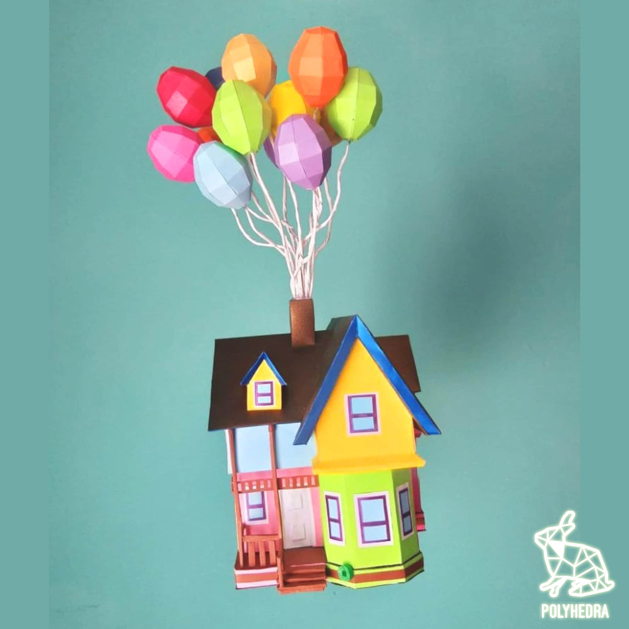 Casa Up Pixar papercraft Etsy