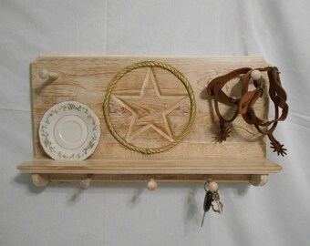 Texas Star Wall Shelve