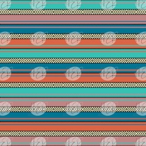Mexican Serape Textile Seamless Patter Digital File