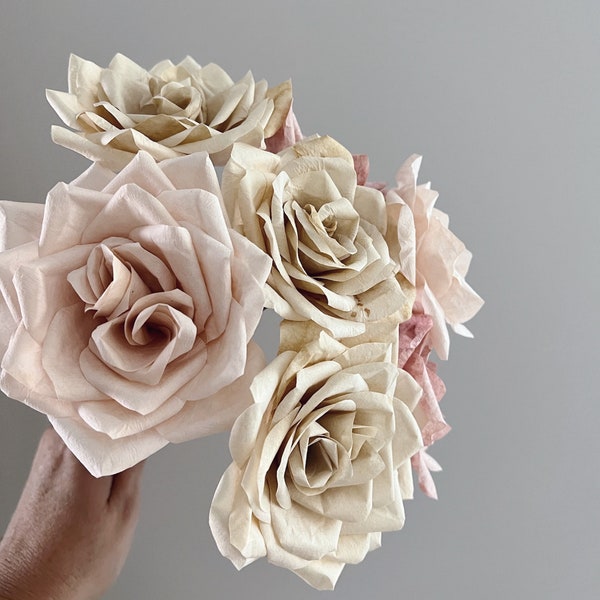 Purchase Paper Roses Handmade Paper Rose - Etsy