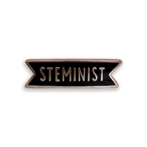 Steminist Emaljnål, Kvinnor inom STEM Nålmärke, Kvinnor inom vetenskap Gåva