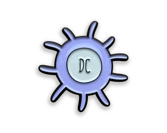 Dendritic Cell Enamel Pin, Immune Cell Badge, Science Gift